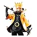 Siyushop Naruto Shippuden: Uzumaki Naruto GEM PVC Figure - Includes Weapons and Replaceable Faces - High 20CM