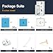 KOUSI Portable Clothes Closet Wardrobe Bedroom Armoire Dresser Cube Storage Organizer, Capacious & Customizable-RB-CAT (5 Cubes 1 Hanging Clothes)