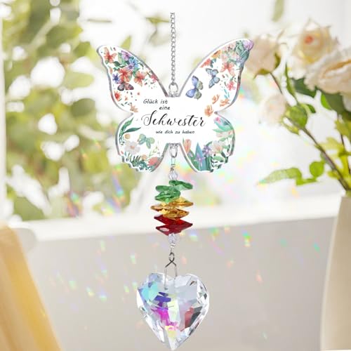 Geschenk Für Schwester, Beste Schwester Geschenke, Kein Kristall Sonnenfänger, Geschenkidee Für Frauen, Geschenk Für Lieblingsmensch, Hochzeitstag Geschenke Für Sie