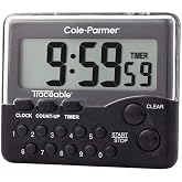 Traceable Jumbo Display Push-Button Digital Clock/Timer