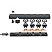 Power Strip Surge Protector with 4-Outlets by AOFO,6-Foot Long Power Cord 1875W/15A 790 Joules(with Child-Proof Safety Valve),Black