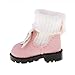 MonkeyJack 1/6 Fashion Dolls Pink Bow Boots Shoes for 12'' Takara Neo Blythe Doll Licca AZONE