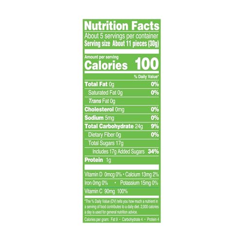 ARIZONA FRUIT SNACKS, SOUR WATERMELON – NEW – 5 OUNCE BAGS (PACK OF 12) – GLUTEN FREE – GUMMY CHEWS