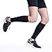 Bracoo Advanced Compression Leg Sleeves, Ergonomically Designed for Athletes,Black,Medium