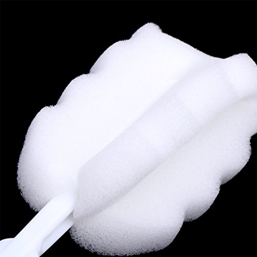 Sarora - Baby Milk Feeding Bottle Sponge Brush Nipple Cleaning Cup Scrubber Cleaner Tool - Thumbnail 2