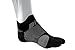 OS1st Bunion Relief Socks (One Pair) with split-toe design and bunion pad to relieve toe friction and bunion/Hallax Valgus pain (Black, Medium)