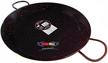 Enameled Steel Paella Pan 38cm Paellera Valencian by Original Paella