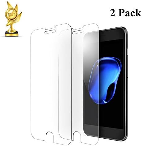 ZFLQ iPhone Screen Protector Glass, 2-Pack 2.5D iPhone 7 Plus Tempered Glass Screen Protector for Apple iPhone 7 Plus