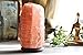 Hazantree Jhelum Coral Pink Himalayan Salt Lamp (5-8 lbs)- Pink Salt Rock Lamps Made in Pakistan, hymalain salt lamps, himilian salt lamp,Himilian Sea Salt Crystal Light with Dimmer Switch