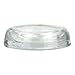 Set of 12 Clear Glass Furniture Coasters – 3 Inch Round Handcrafted Caster Cups for Tables, Chairs, Sofas – Elegant Floor Protectors for Hardwood, Carpet, Tile, Slate - Furniture Cups by A29