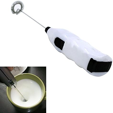 XH Plastic Electric Wireless Handheld Frother Whisk Mixer Coffee Milk Foamer