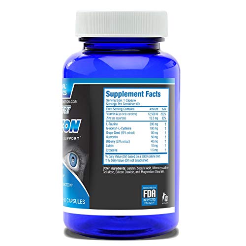 Bilberry Vision Care Supplement Plus Lutein and More, PERFECT VISION