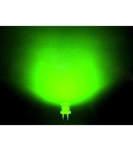 10x Blinkende Vorverdrahtete Rote LED 3mm Ultrahell: 9V ~ 12V