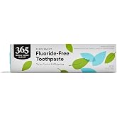 365 by Whole Foods Market, Fluoride-Free Toothpaste, Tartar Control &amp; Whitening, Peppermint Flavor, 5.5 Ounce