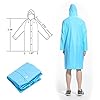 ArunnersTM-Raincoats-Men-Women-Waterproof-Rainwear-Long-Rain-Poncho-With-Hood-Fruit-Color