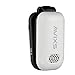 Cyanics Bluetooth 3.0 Speaker, Headphone Adapter Receiver, Wireless Clip-on with Built-in Mic (WHITE)