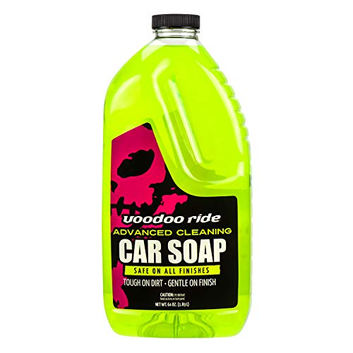 Voodoo Ride VR7764 Advanced Non-Detergent Cleaning Car Soap with Pearlescent Polymers (64 Oz), 64. Fluid_Ounces