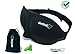 Sleep Mask by Sentical® Lightweight Adjustable 3D Eye mask with Earplugs, Best for naps and Travel, Super Soft and Contoured Light Blocking Sleep Mask for A Full Night Sleep (Black)