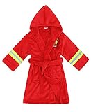 Arctic Paw Boys/Girls' Plush Soft Hooded Terry Bathrobe Robe with Pockets