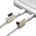 PortPlugs - Aluminum Finish Dust Plug Set - Charger and Headphone Jack Plugs- Compatible iPhone 5, SE, 6, 6s, Plus, iPad Air, iPod 5, 6 – Includes Holders (Gray)