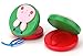 Foraineam 8 Pieces Lovley Cute Animal Pattern Castanets Wooden Finger Castanet for Baby Early Education