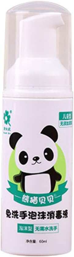 Annark Disposable Foam Hand Sanitizer for Children's Disinfectant 60ml Household Disinfection Cleaner Spray, No Sticky Residue, 99.9% Effective, Long-Lasting Sterilization