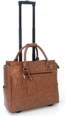 Cabrelli Rolling Briefcase Dalis Distressed