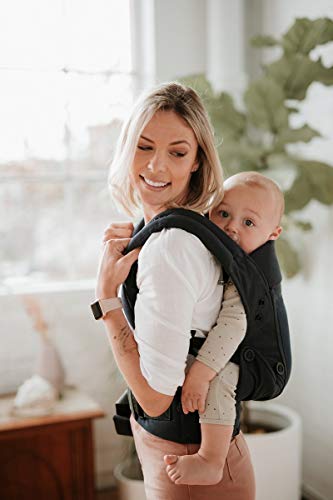 Baby Tula Coast Explore Mesh Baby Carrier 7 – 45 lb, Adjustable Newborn to Toddler Carrier, Multiple Ergonomic Positions Front and Back, Breathable – Coast Indigo, Navy Blue