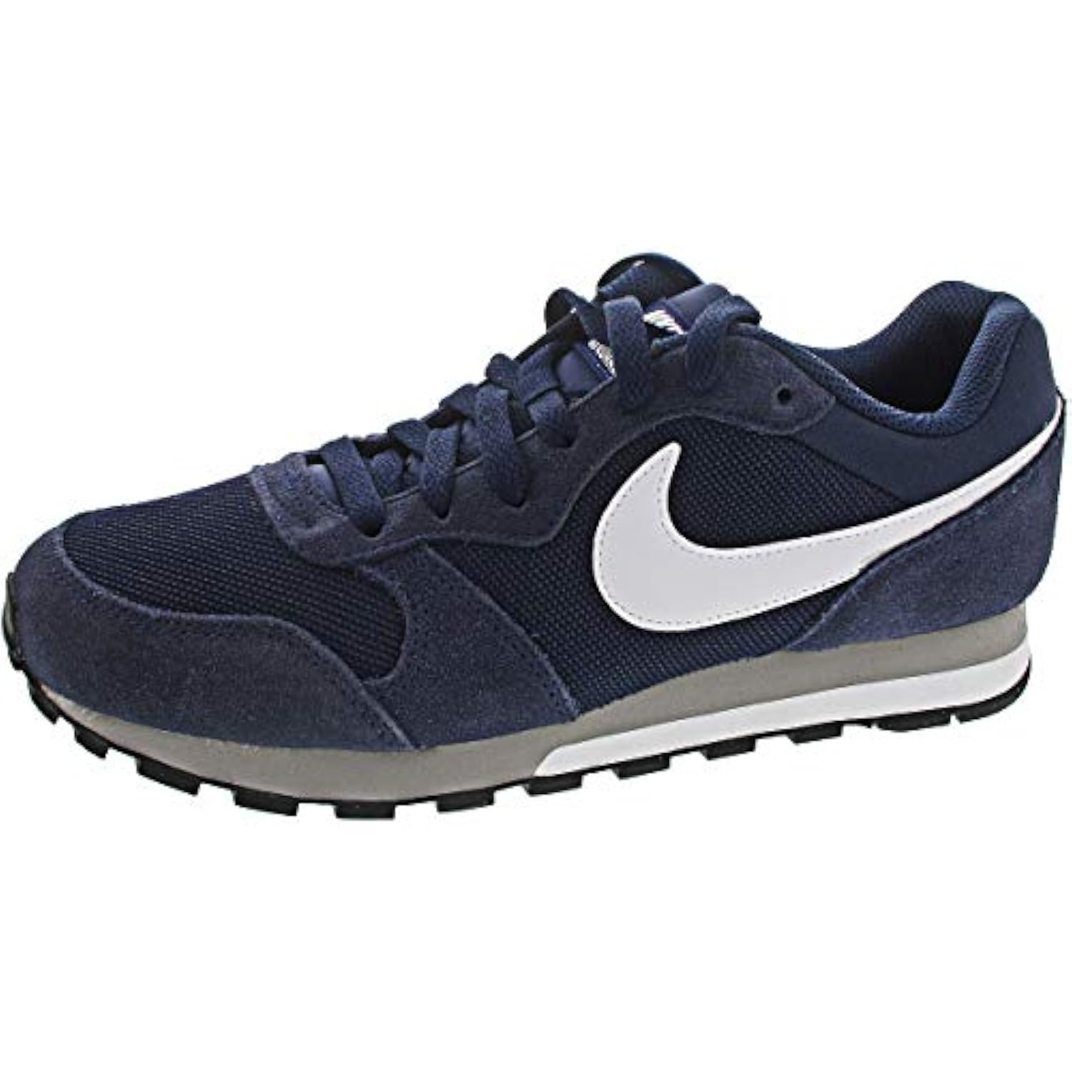 Nike Men's MD Runner 2 Running Shoe (8.5 D(M) US, Midnight Navy/White/Wolf  Grey) | eBay