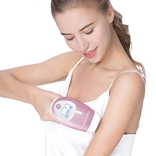 IPL Hair Removal System - TUMAKOU-T2 Painless IPL Hair Removal Device for Women & Man - FDA Approved - 400000 Flashes Professional Light Epilator - Permanent Results on Face and Body