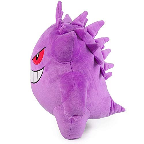 Pokémon Plüsch Kuscheltier Gengar 30 cm, Neue Pokemon Spielzeug 2021, Offiziell von Pokemon Lizenziert – Bild 6