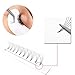 Quewel Lash Russian Volume Eyelash Extensions 3D 4D 5D 6D Curl C/D Length 8-15 mm Short Thickness 0.07/0.10 mm Premade Fans Soft Volume Eyelashes (5D-0.07-D, 10mm)