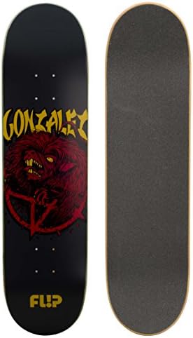 Flip Skateboard Gonzalez Ratt Pro Skateboard Deck, 31.5"x8"
