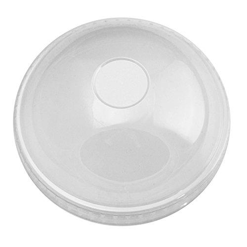 Dome Ice Cream Cup Lids - 4 oz Clear Disposable Lids - Fit Our 4 oz Cups PerfectlyCups Sold Separately Frozen Dessert Supplies - Fast Shipping! 50 Count