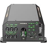 MOZA AY210 Force Feedback YOKE Base Flight Simulator FFB Controls, Black | 9Nm Torque, 210N Push Force, High-strength Steel, 150mm Travel Distance, Programmable Switch Panel