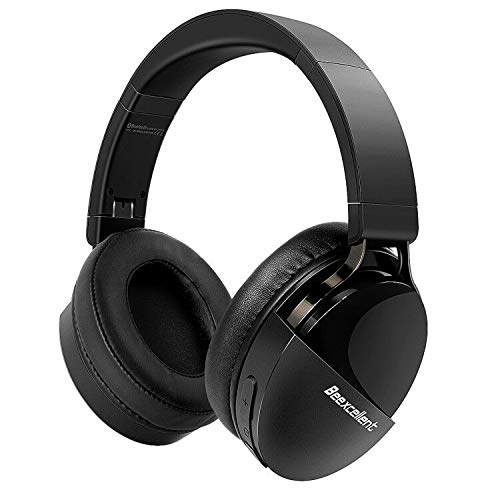 Beexcellent Wireless Bluetooth Headphones, 40 Hours HiFi Stereo CVC6.0 Bluetooth 5.0 Over Ear Headphones with Mic for iPhone Samsung Huawei iPad Cellphone