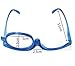 Blue Magnifying Glasses Makeup Reading Glass Folding Eyeglasses Cosmetic Degrees range: +3.0 by STCorps7