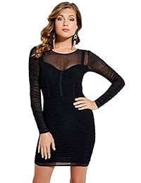GUESS Verónica Vestido de manga larga para mujer