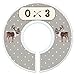 Mumsy Goose Baby Nursery Closet Dividers, Closet Organizers, Baby Boy Woodland Clothes Sizers