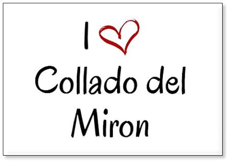 Mundus Souvenirs - Amo Collado del Miron, Imán para Nevera (diseño ...