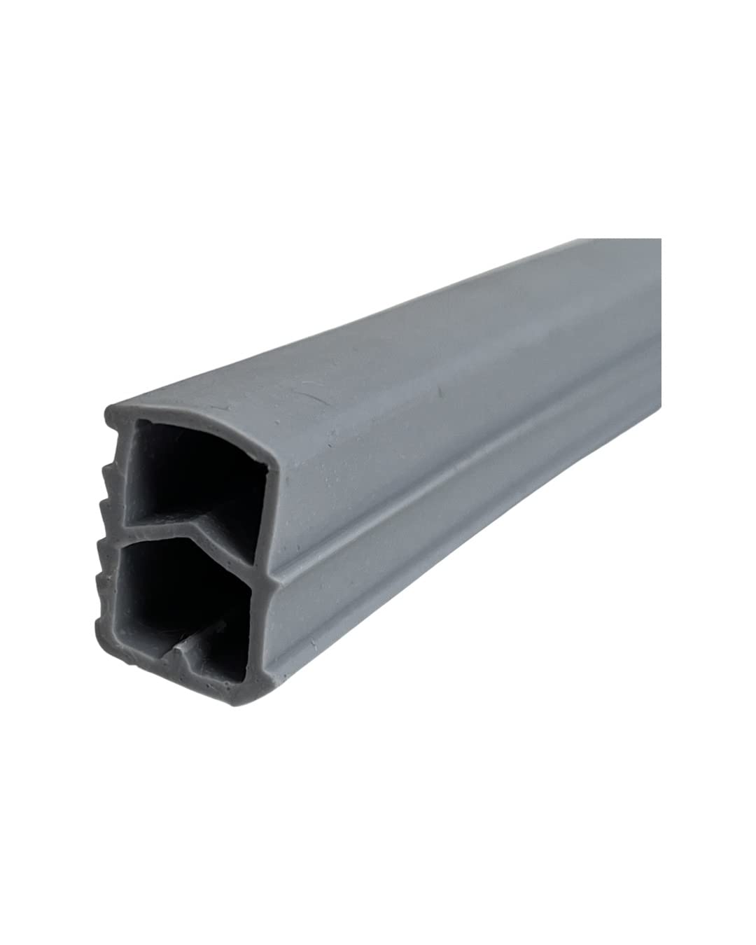 Dichtungshelden Schluss mit Zugluft im Haus Steel frame seal, Gray, 16 mm x 12 mm, 5 m, TPE (thermoplastic elastomer), Weather Stripping