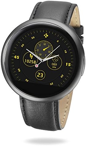 MyKronoz ZeRound2HR-Premium Smartwatch with Heart Rate Monitoring - Brushed (Certified Refurbished)