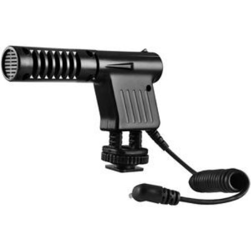 Mini Zoom Video Camera Shotgun Microphone for Sony Alpha SLT-A33, A35, A55, A58, A65, A7, A7R, A77, A77II, A99, DSLR330L Digital SLR Cameras