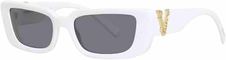 Versace VIRTUS VE 4382 White/Grey 52/18/140 women Sunglasses :  Amazon.com.au: Clothing, Shoes \u0026 Accessories