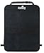 Kick Mats Plus 2 Extra Large Organizer Pockets - Deluxe Backseat Protector As Seat Covers for Car, SUV, Minivan or Truck - Vehicle Back Seats Kids Safety Accessories - Universal Automotive Protectors