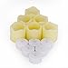 Flameless Candles Battery powered, Unscented, Real Wax & Real Flickering Flameless LED Tea Light Candles for Wedding & Parties – 12 pack - Homewill