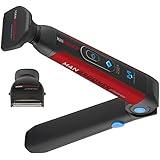 MANGROOMER Lithium Max Back Shaver with 2 Shock Absorber Flex Heads, Power Hinge, Extreme Reach Handle and Power Burst
