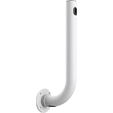 Pole Mount, Antennas Mount,Easy Installation Pole for Outside Home Antenna Installation. Hide and Protect Cable of Equipment. (White, 14.9 in)