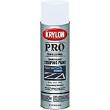 Krylon K05910007 Solvent-Based Professional Striping Paint, Highway White, 18 Ounce