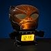 Bulb Botz Marvel 2021449 Avengers: Infinity War Black Panther Kids Night Light Alarm Clock with Characterised Sound | Black/Silver | Plastic | 5.5 inches Tall | LCD Display | boy Girl | Official